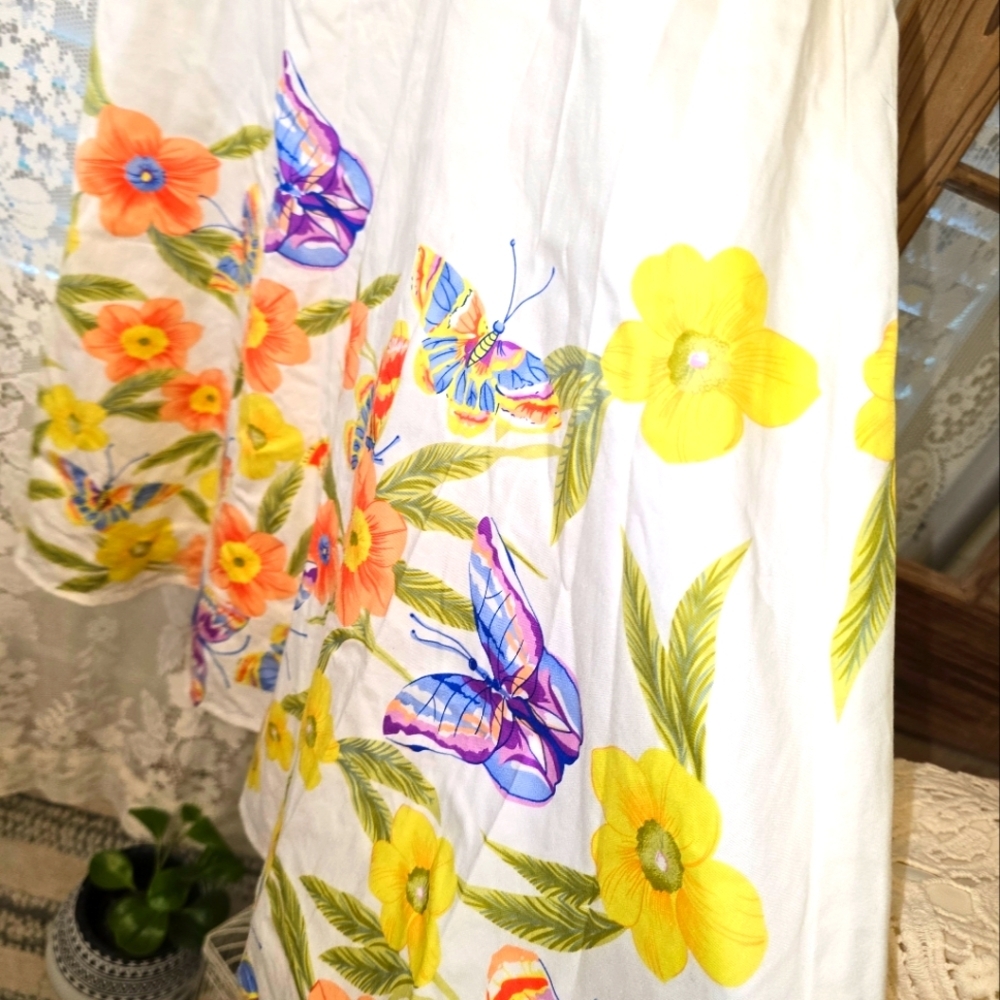 Spenser Jeremy Summer Dress With Floral Pattern, Strapless Womens Mini Dress 10 - Picture 4 of 11